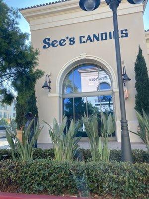 Building exterior. On the corner across from Starbucks. Close to Opa.