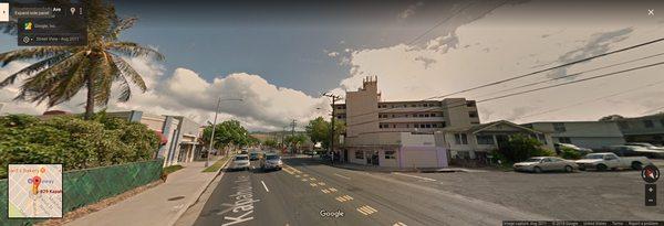 Near Safeway, and the old Genki Sushi location.