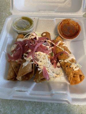 Chicken taquitos