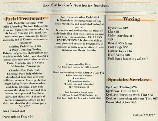 Lee Catherine’s Esthetics