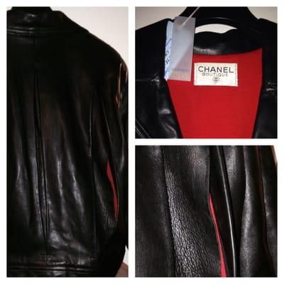 "Chanel" Jacket Purchased from Roundabout with unglued seam.
