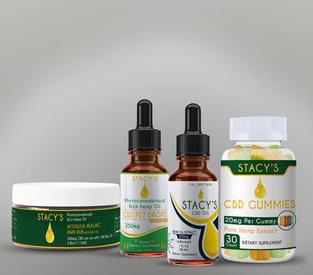 Stacy's CBD Oil Products