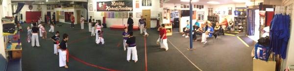 Lots of hard work happening!