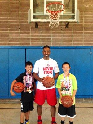 Thanks Coach Nick! The boys flew to Tennessee and came home with the gold medals at 2016 AAU Nationals 10u division.