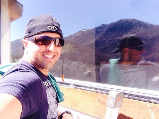 Beautiful day cleaning up Immigration Canyon.