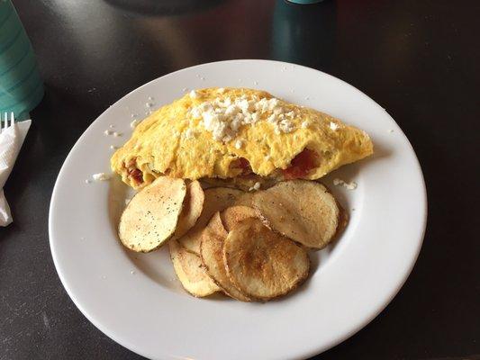 Mediterranean omelette