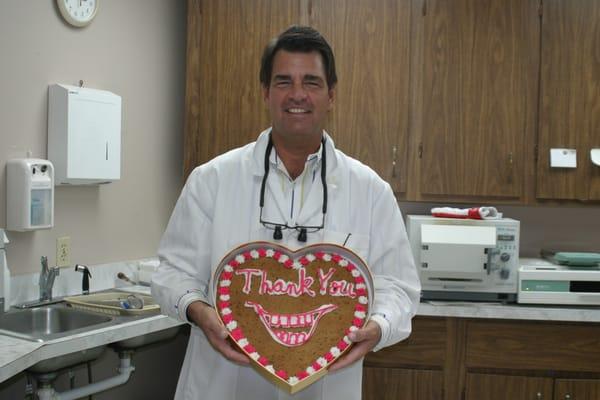 Thank you for allowing us to assist you in your dental health care