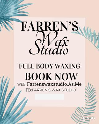 I specialize in full body waxing