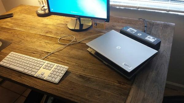 My beautiful desk! Thank you Consign-it!