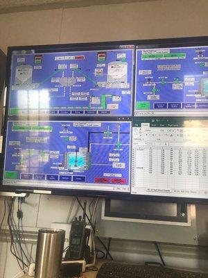 PLC screen