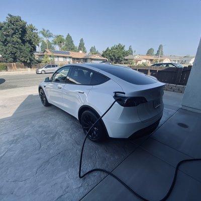 Tesla Charging Station Installation