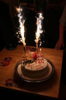 Birthday Cake Sparklers