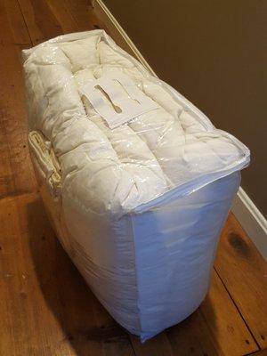 My old comforter never looked this good!