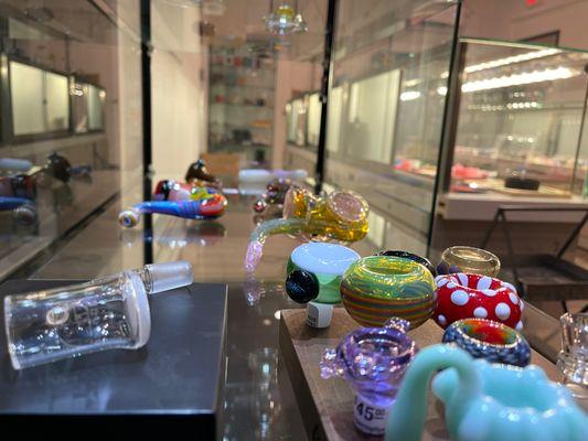 American made glass accessories