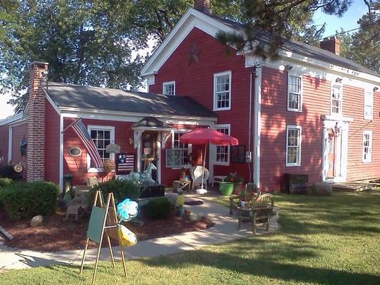 Castaways Consignments is located in a historical home built in 1854.