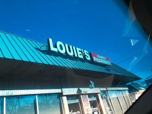 This is now Louie's Family Pharmacy