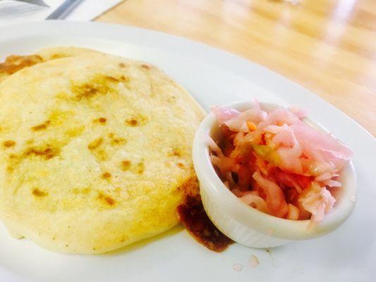 Pork pupusas
