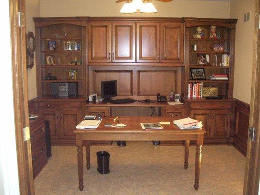 Custom built home office