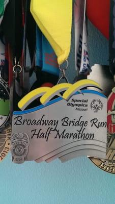 2013 half medal