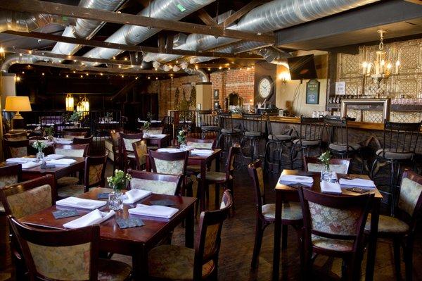 Upstairs wedding space