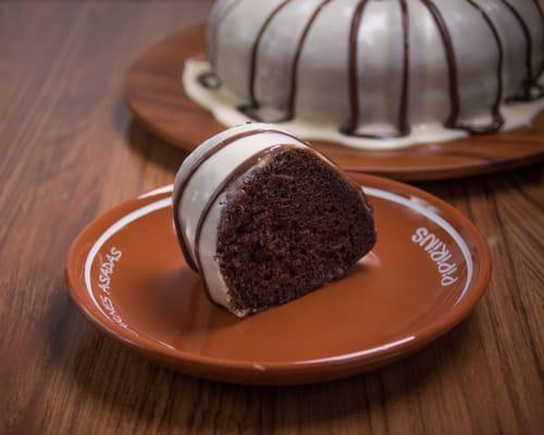 Chocolate Cake. Made fresh daily.