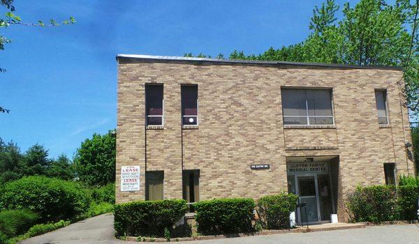 Located bank on the same side of the street.