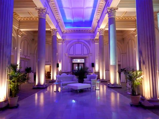 Lighting for The Treasury.