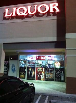 These guys are open late and have a great selections of Wines and Liquors..