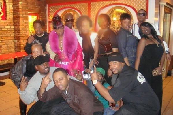 Partygoers at The Lab