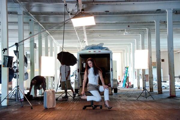 The model i shot there last. Rose