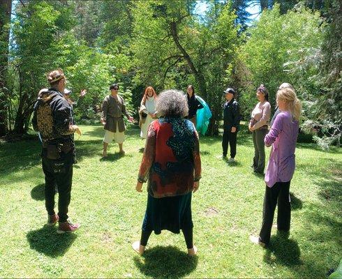 Exclusive retreats for spiritual entrepreneurs to magnify their abilities with healing, exorcisms, and empowerment in mt shasta.