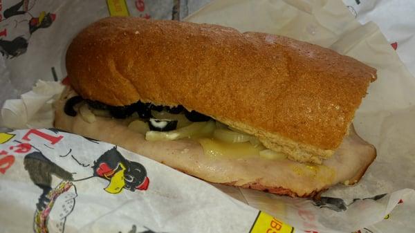 Ham and Turkey with swiss