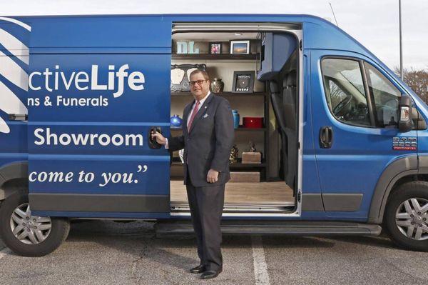 Families love that we can come to them in this time of need.