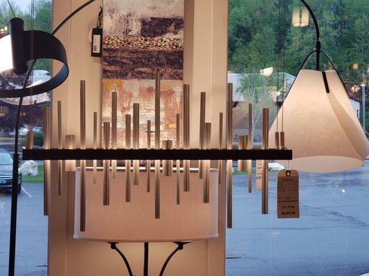 We here at Barre Electric are all about carrying a variety of lines that are both New England made and USA Made, including Hubbardton Forge!