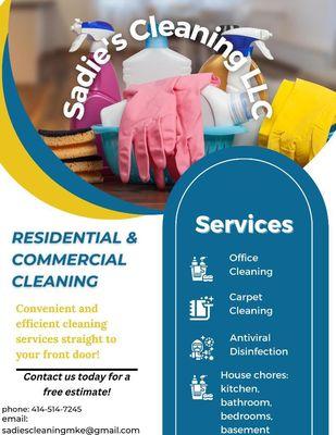 Sadie’s Cleaning