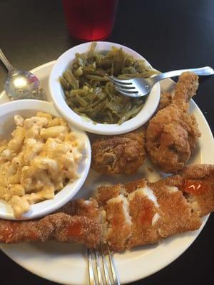 Perfectly cooked fish!