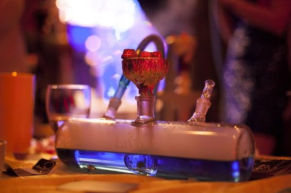 G spot mobile hookah catering vip glass hookahs