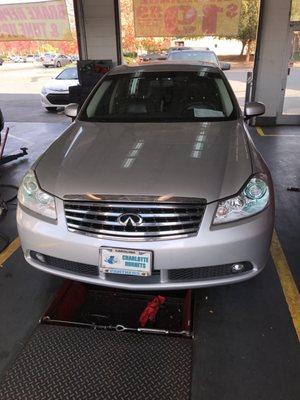 Oil change for thanksgiving road trip