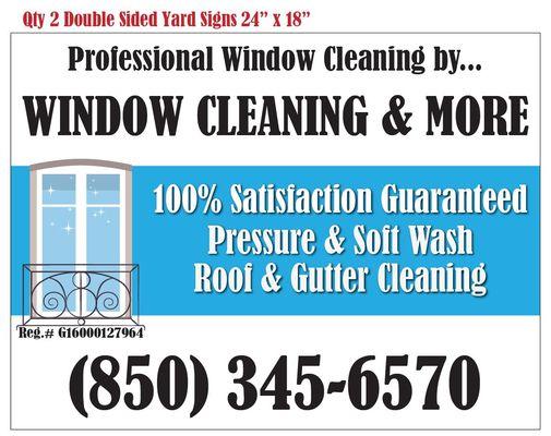 Window Cleaning & More