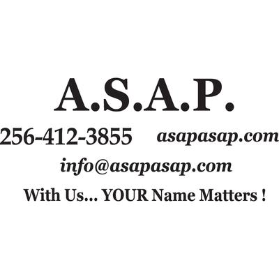 A.S.A.P. Promotional Products