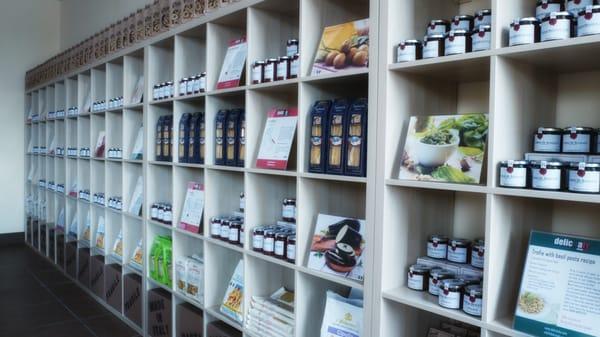 An inside view of the store