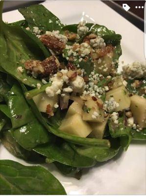 Apple Spinach Salad