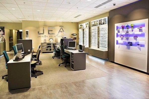 JEA Optical has professional, certified opticians to assist you in finding designer frames, sunglasses, or contact lenses for your lifestyle