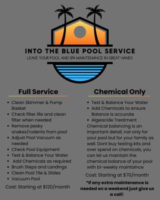 Into The Blue Pool Service