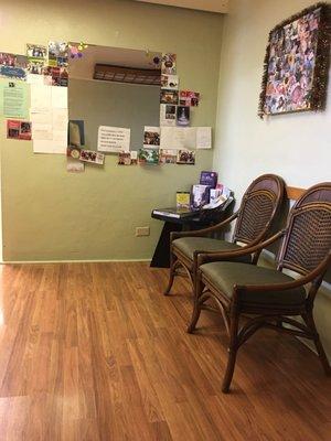 Part of the waiting area !!