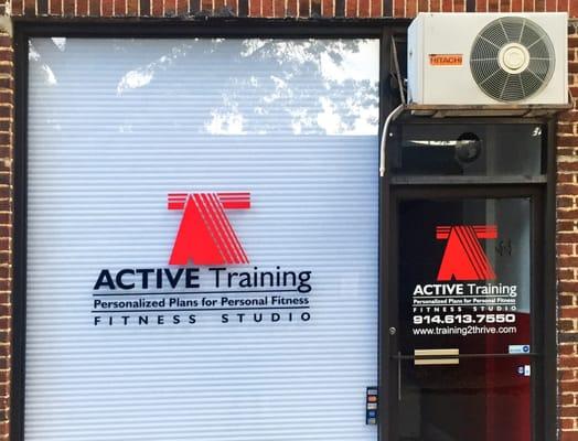Front view of our Private Fitness Studio.