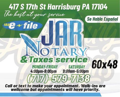 JAR Taxes and Notary Services