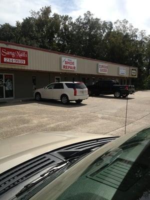Todora's shoe repair on kaliste saloom road at John Wayne drive