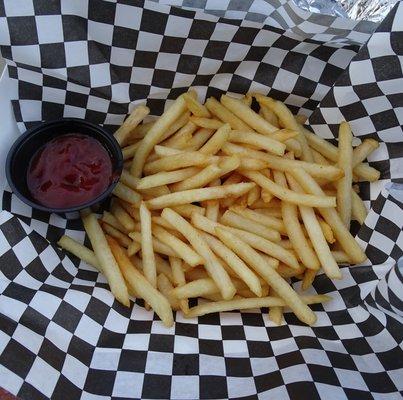 Seasoned fries - Beef Up by adding Carne Asada - YUM