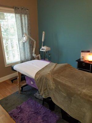 Full body waxing and facials done here